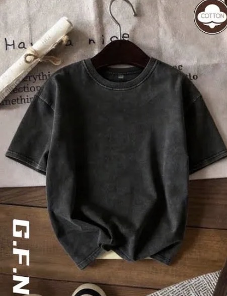 Playera Básica Algodón Vintage